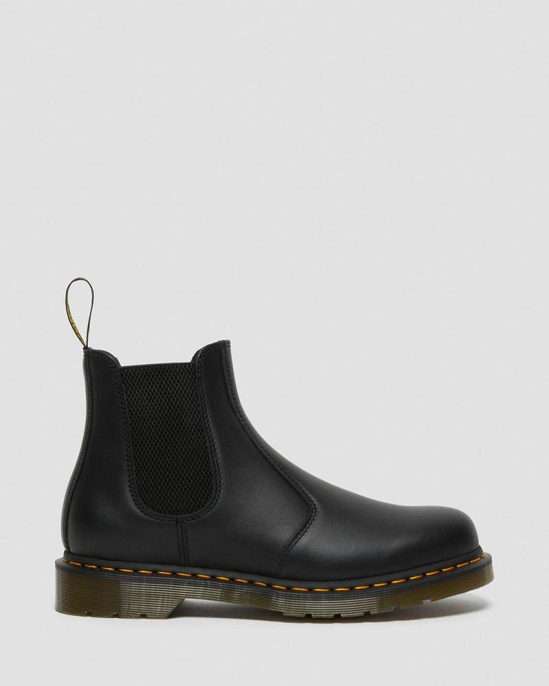 Botines Chelsea Dr Martens 2976 Nappa Cuero Hombre Negros | MX 321RVD